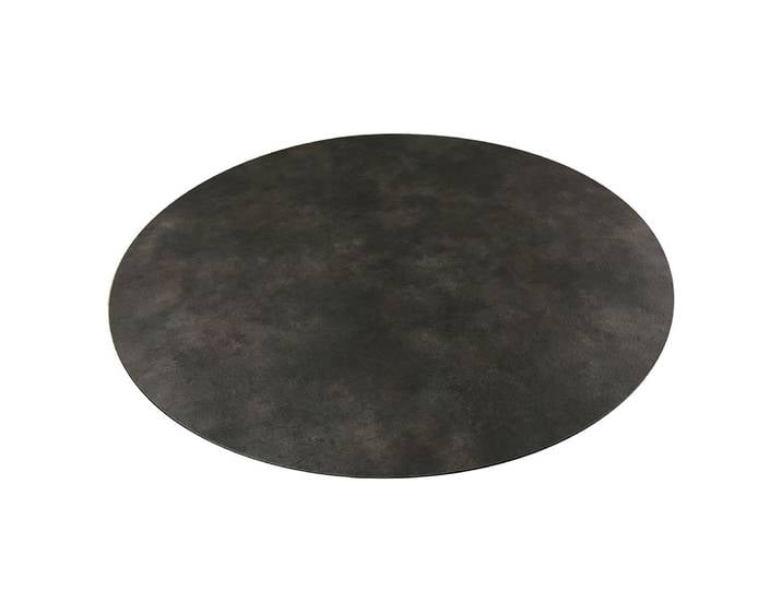 Zebra HPL Tischplatte volcanic stone, 110cm rund