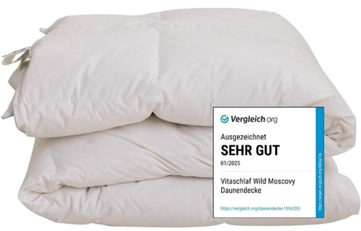 Extra Warm Premium Donzen Dekbed voor volwassenen 155 x 200 cm