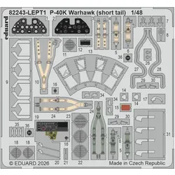 Eduard P-40K short tail