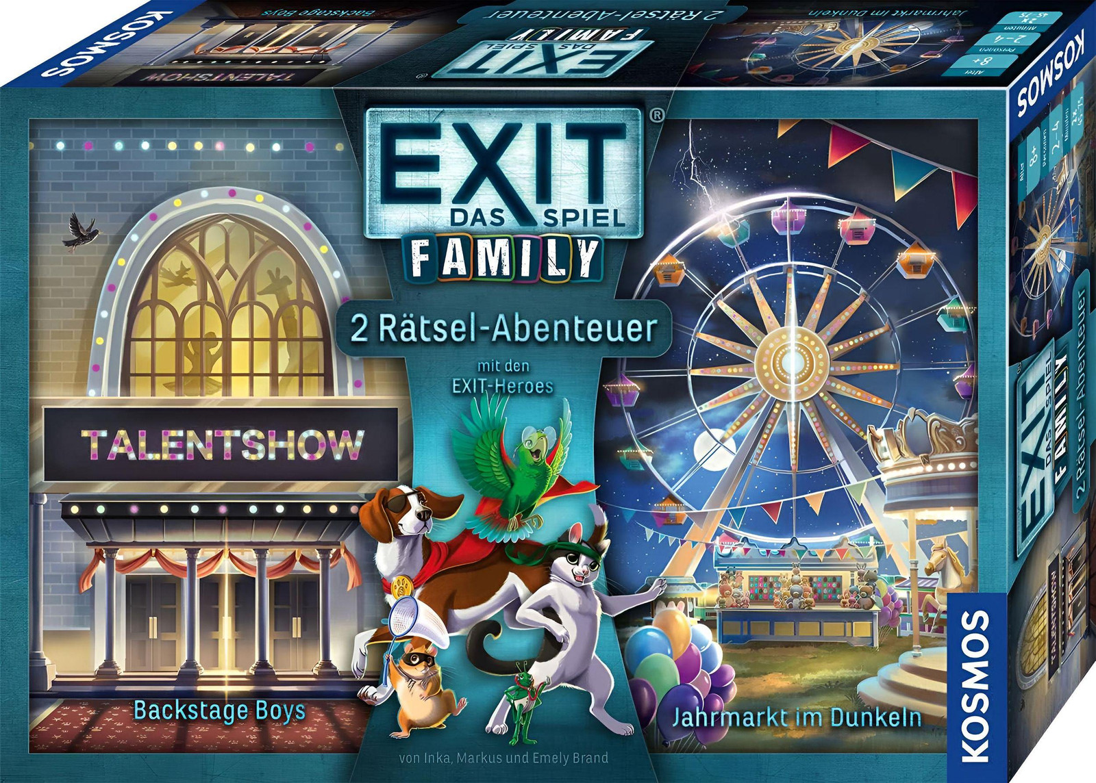 Kosmos EXIT Das Spiel Family 2 Achter de schermen Kermis in het donker