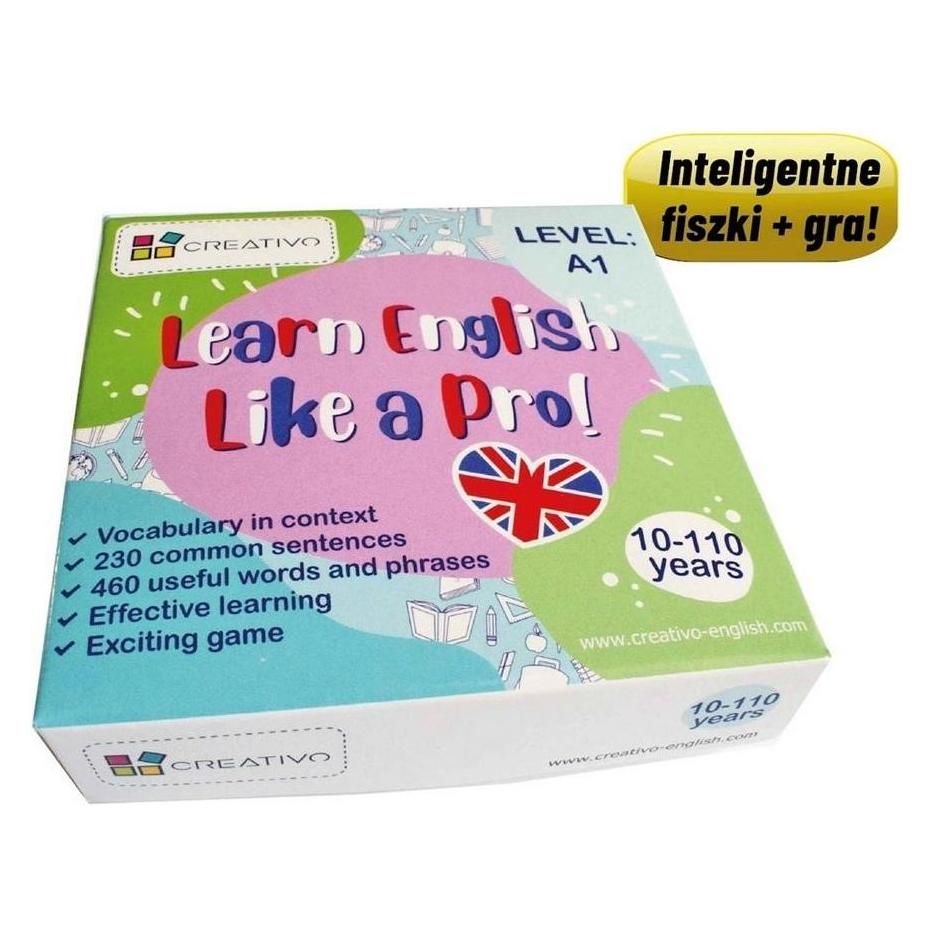 Creative Lernen Sie Englisch wie ein Profi mit Karteikarten + A1-Spiel (Englisch) (58213234)