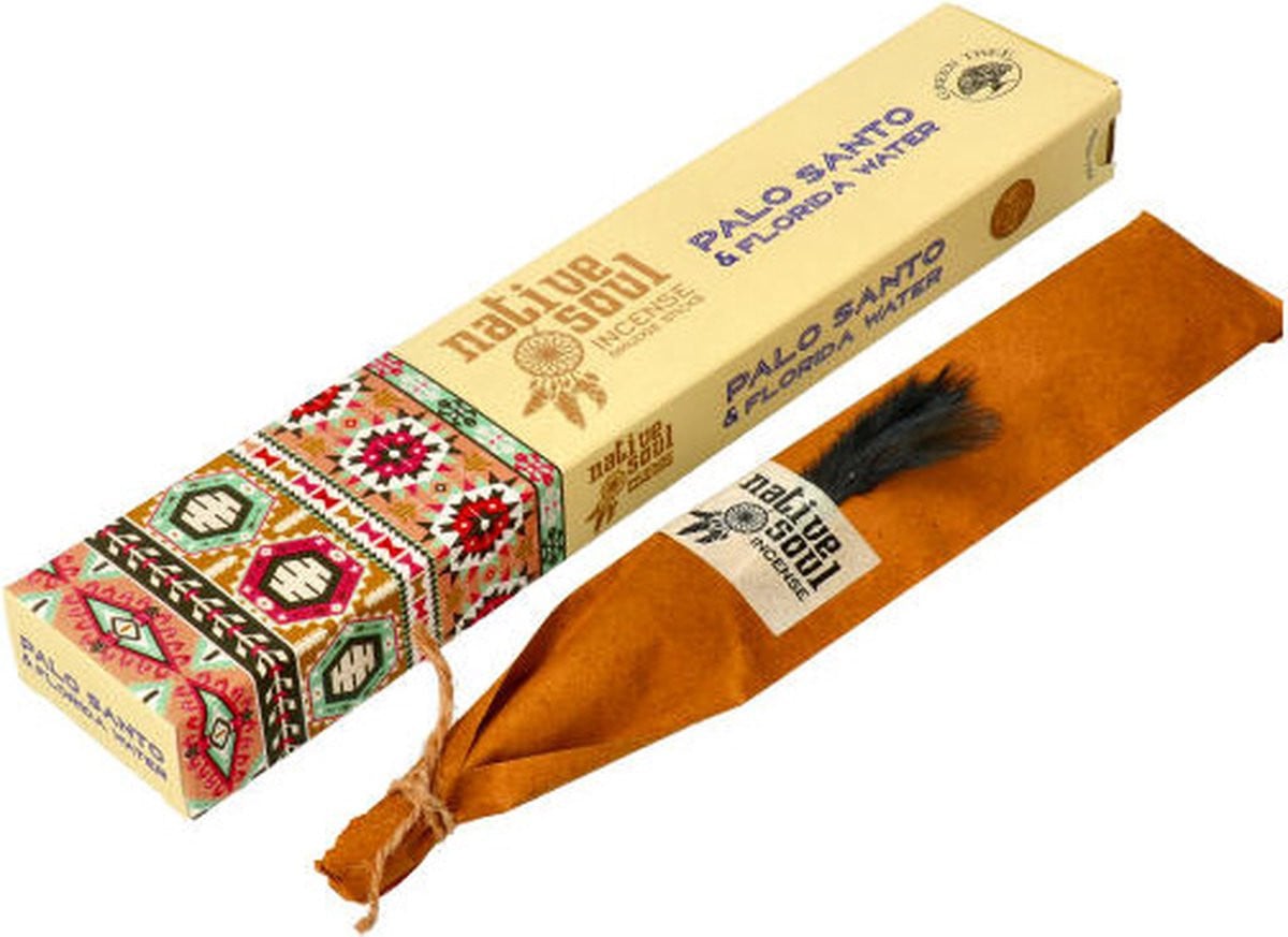 Native Soul Wierook Palo Santo & Florida Water (3 stuks)