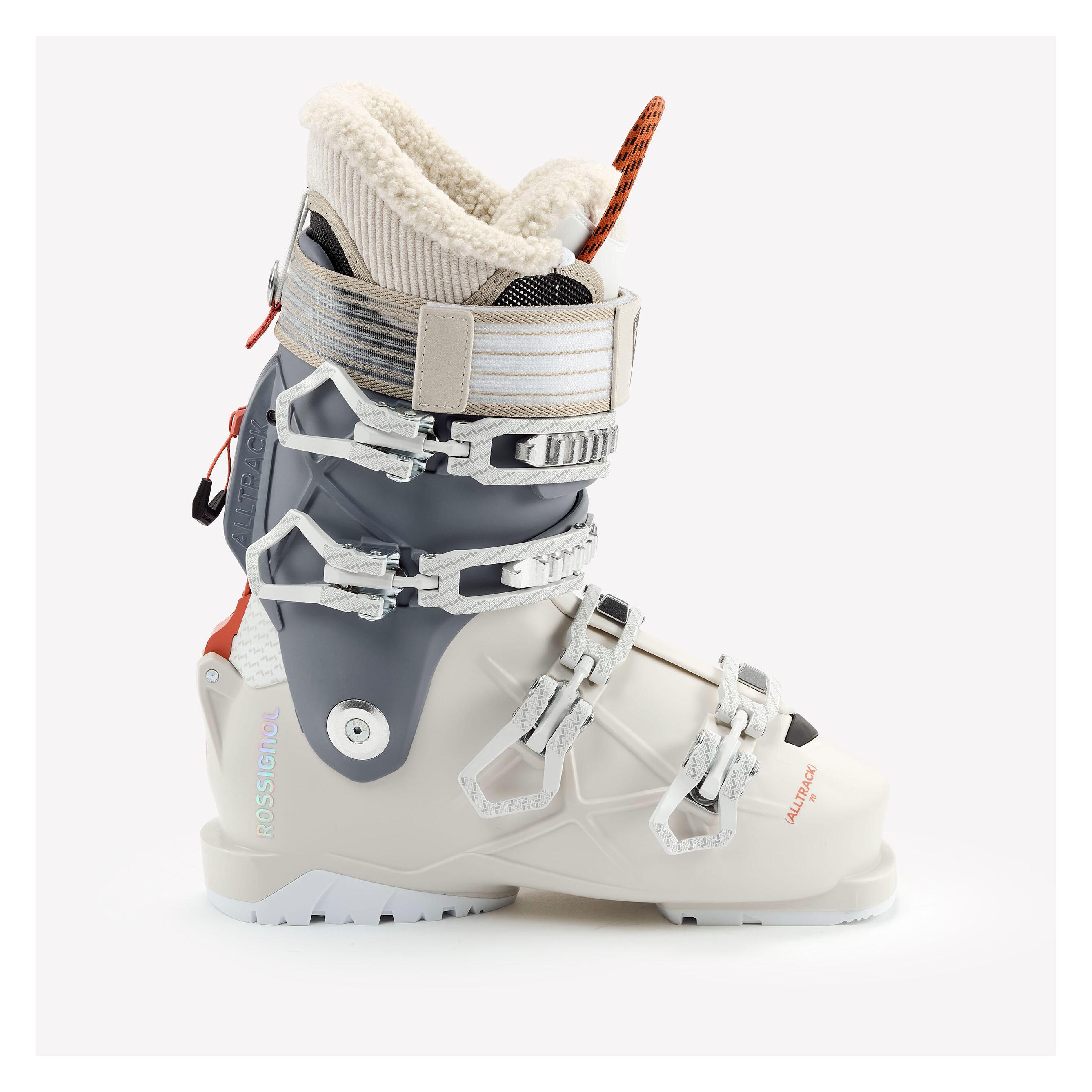 Rossignol Damen Skischuhe Alltrack 70 - beige/violet (23, 23.5) (8976286)