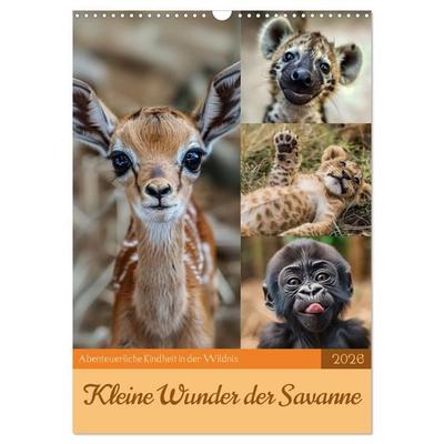 Kleine Wunder der Savanne (Wandkalender 2026 DIN A3 hoch), CALVENDO Monatskalender