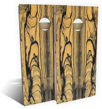 Skip's Garage Pale Moon Outdoor Cornhole Board Set