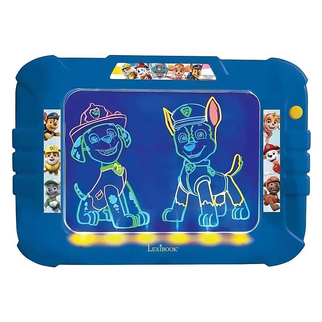 Lexibook Elektronisches Neon-Zeichenbrett Paw Patrol Helfer auf vier Pfoten (CRNEOPA) (CRNEOPA)