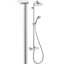 HG Showerpipe CROMA 220 AIR 1jet DN 15 c