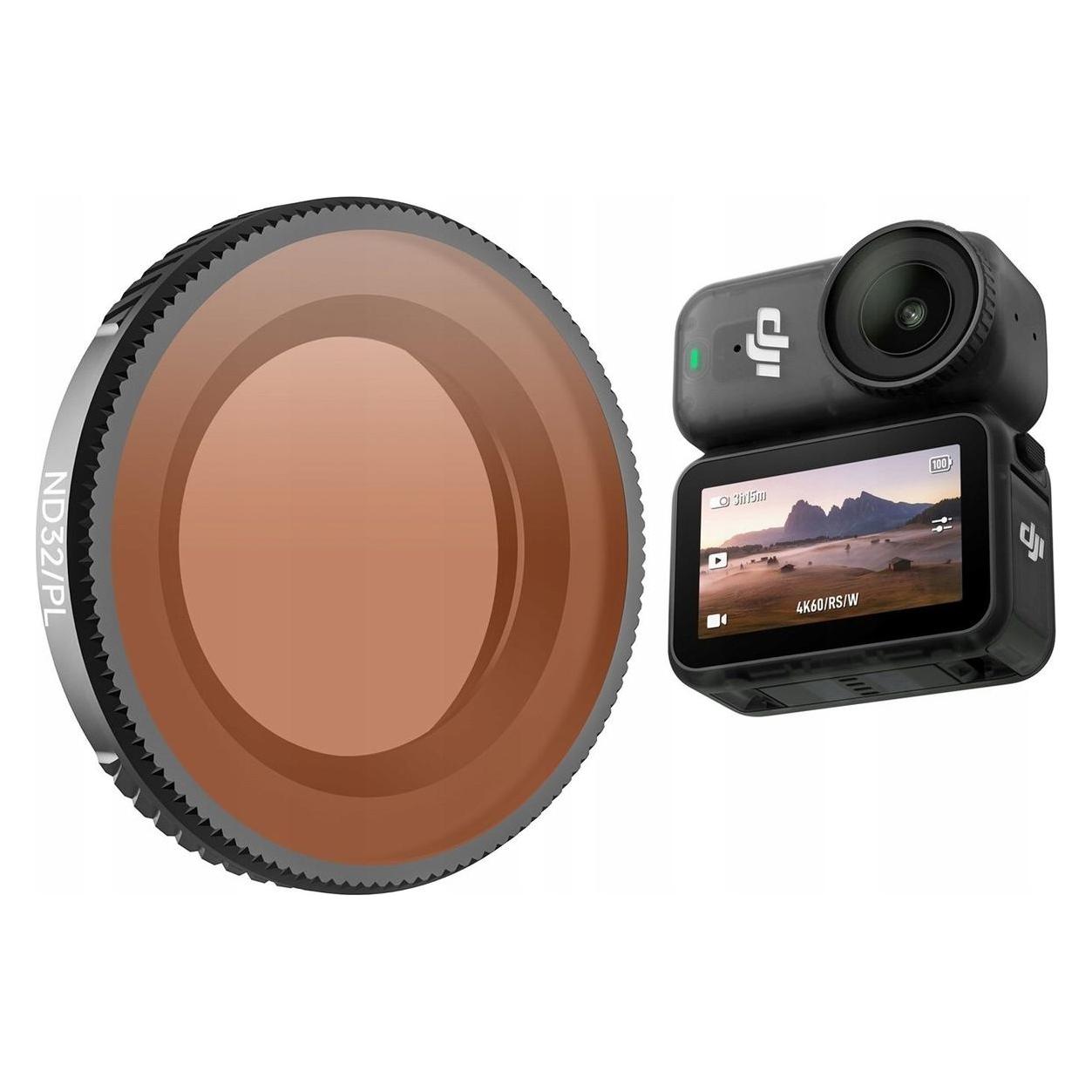 Sunnylife Filtr Hybrydowy 2w1 Polaryzacyjny Pl + Szary Nd32 Do Dji Osmo Nano + Etui / On-fi073-32p (Sunnylife)
