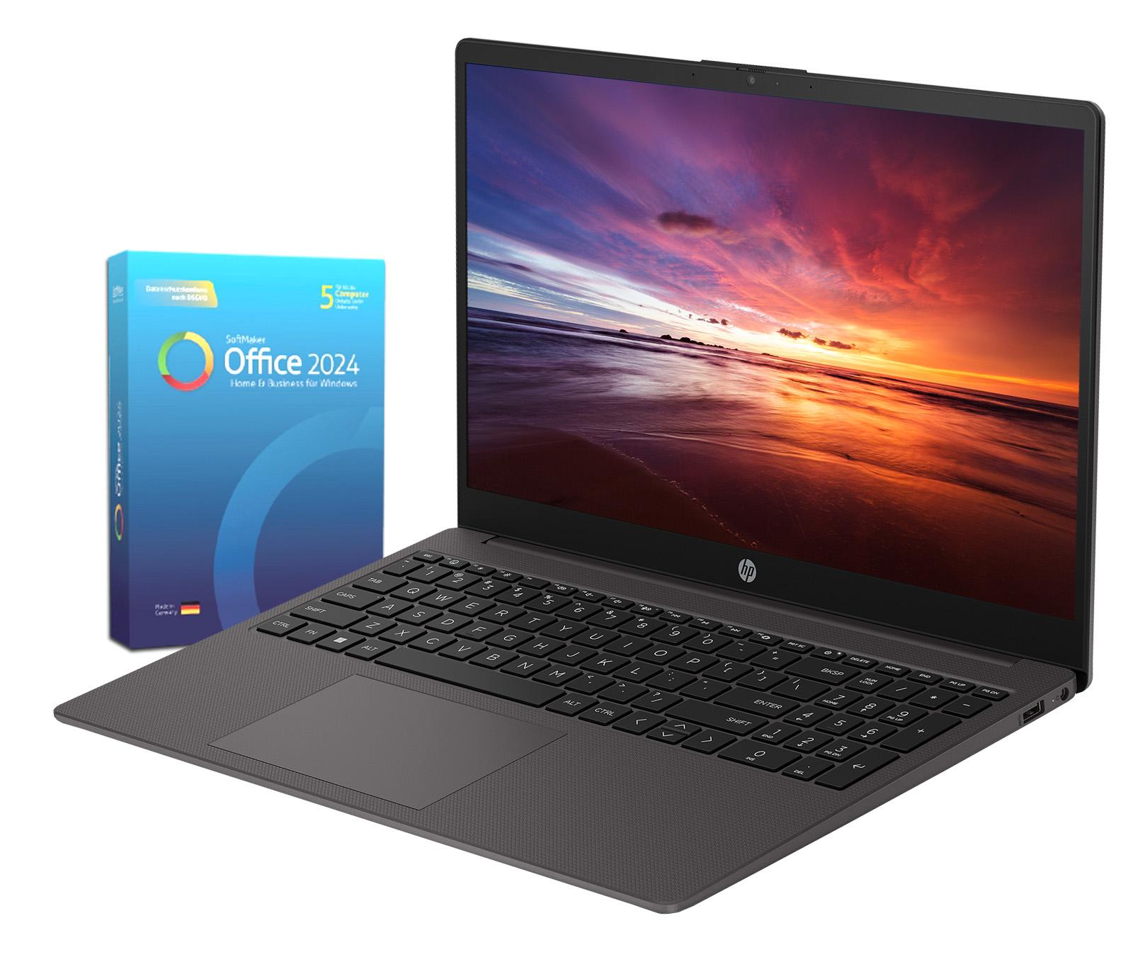 HP Notebook 15" / Intel i5 - 1334u / 8GB / 256GB / Full Hd / Win11 Pro + Office 2024 von Softmaker