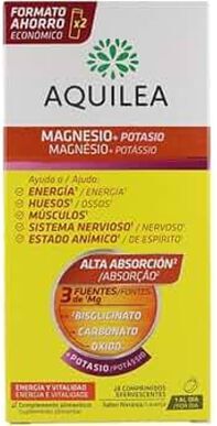 Aquilea Magnésio e Potássio Alta Absorção 28 comprimidos
