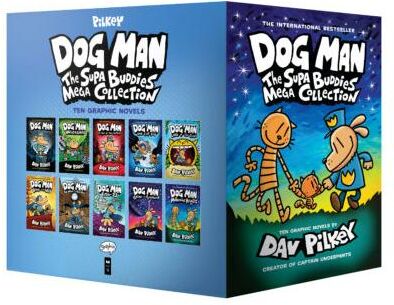 Dog Man: The Supa Buddies Mega Collection #1-10