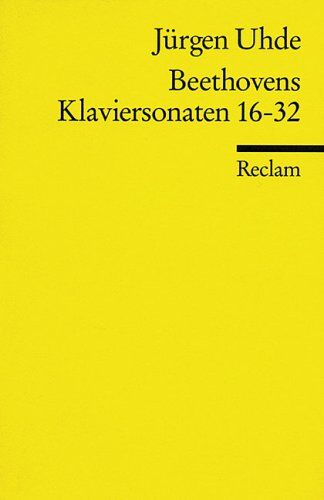 Jürgen Uhde - Beethovens Klaviermusik III. Sonaten 16 - 32 - Preis vom 10.10.2026 11:48:34 h