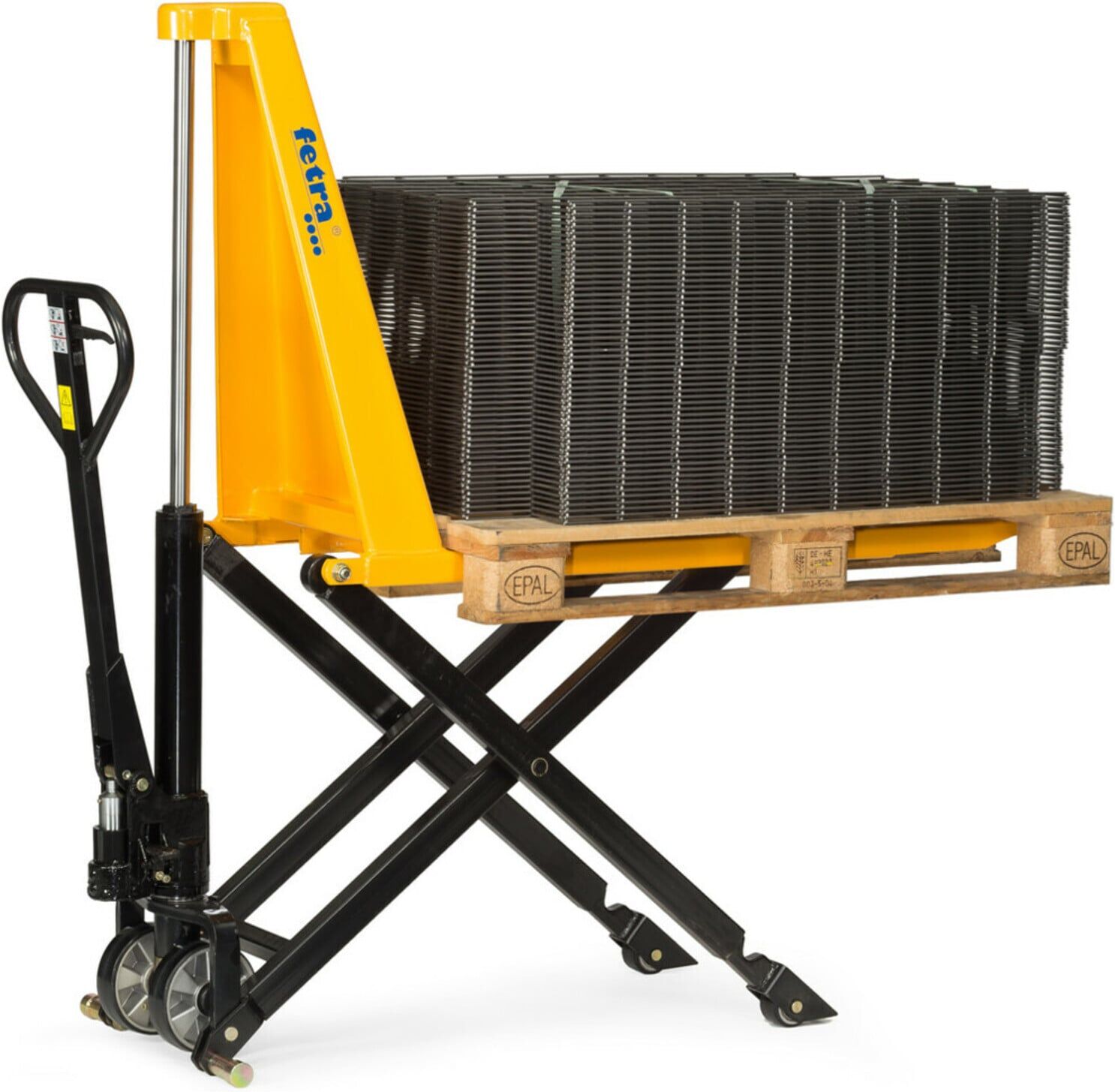 fetra Scheren-Gabelhubwagen 6815 - Tragkraft 1000kg)