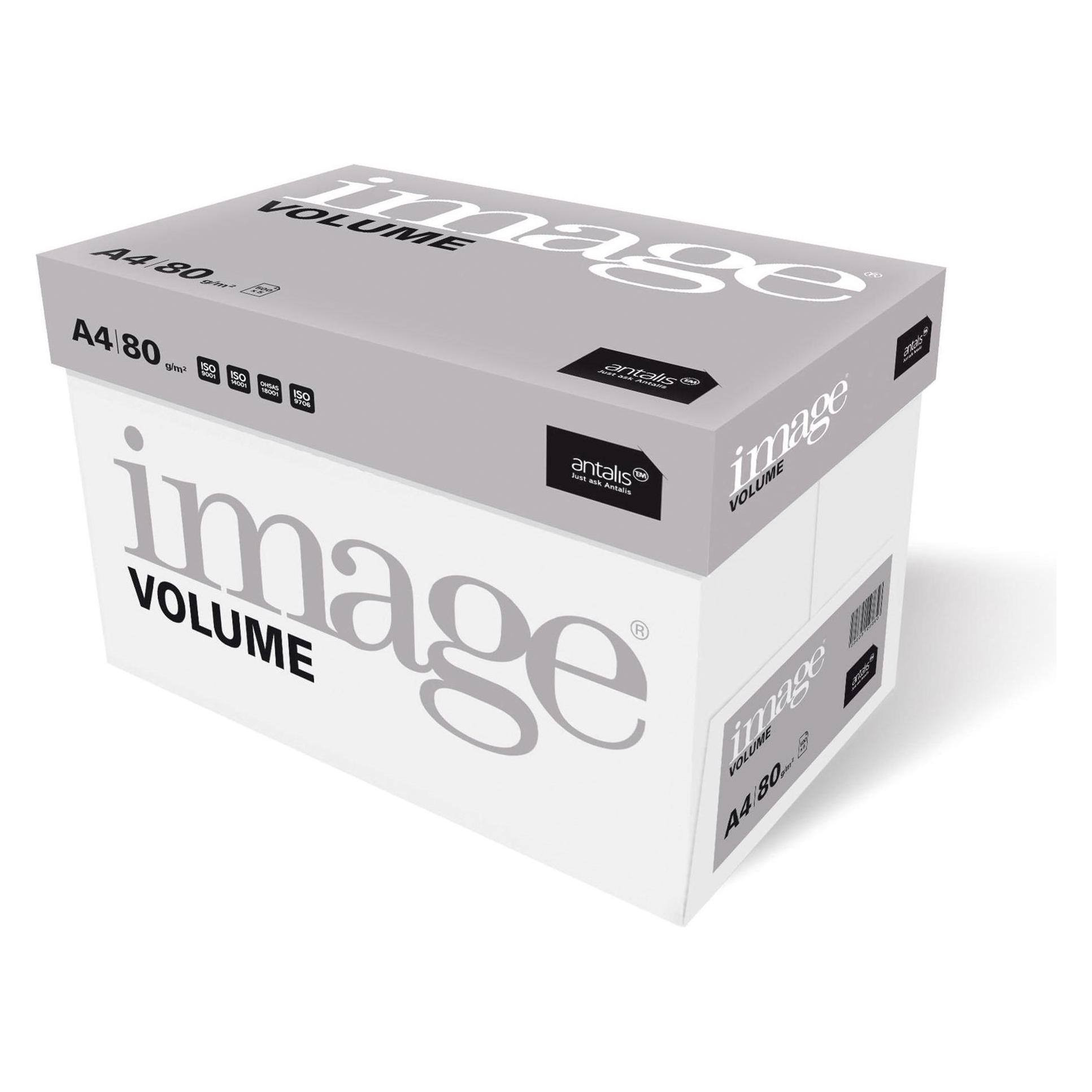 Image Kopierpapier 5er Pack (A4, 2500 Blätter, 80 g/m²) (437385)