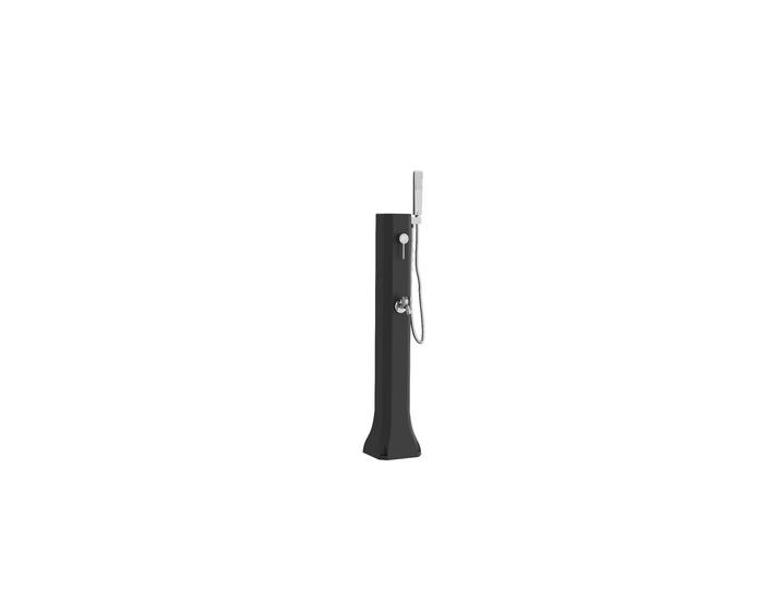 Douche solaire mini en polyéthylène GRE ALBA\, modèle SLS17\, capacité de 15\,5 litres\, avec pommeau de douche