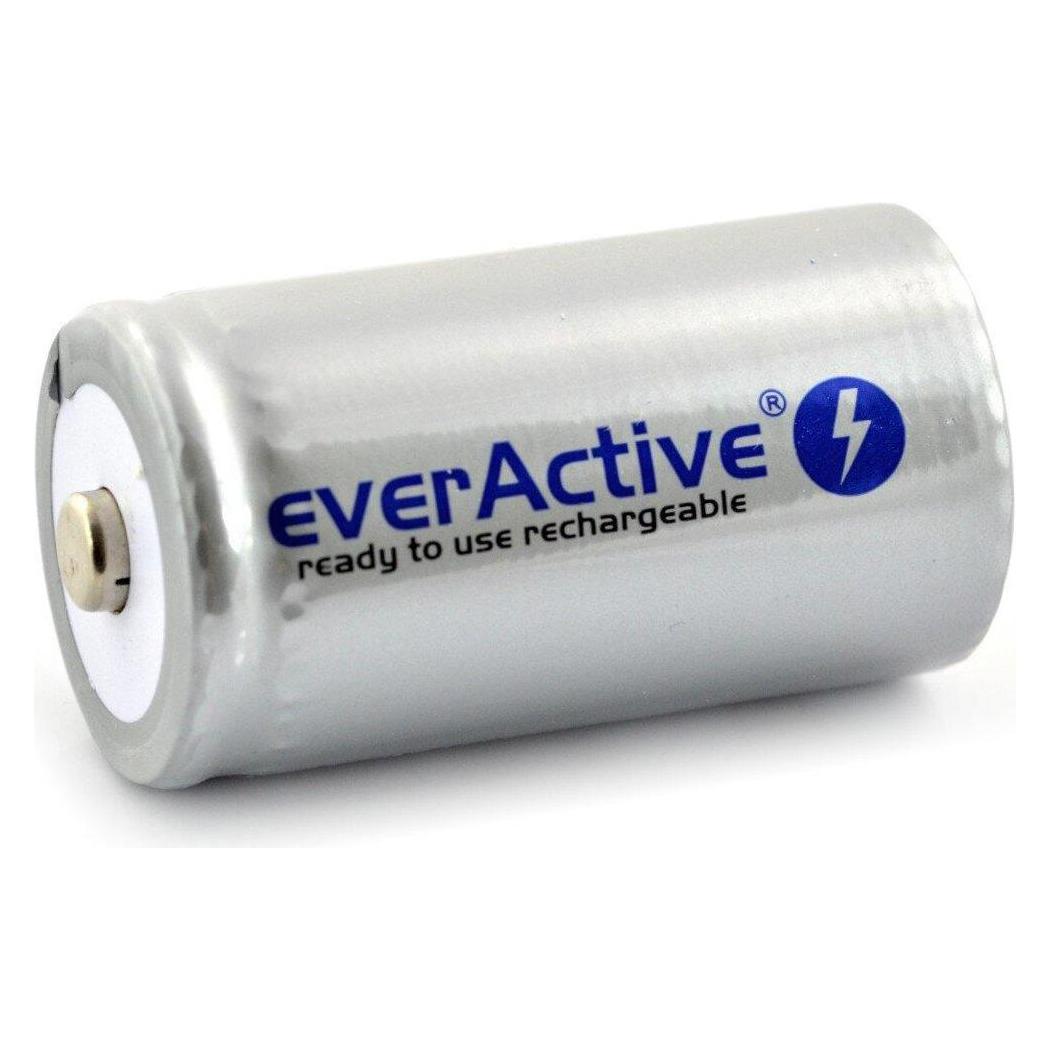 Everactive Rechargeable batteries R20/D Ni-MH 5500 mAh ready to use - Batterie - Mono (D) (2 Stk., D, 5500 mAh) (EVHRL20-5500)
