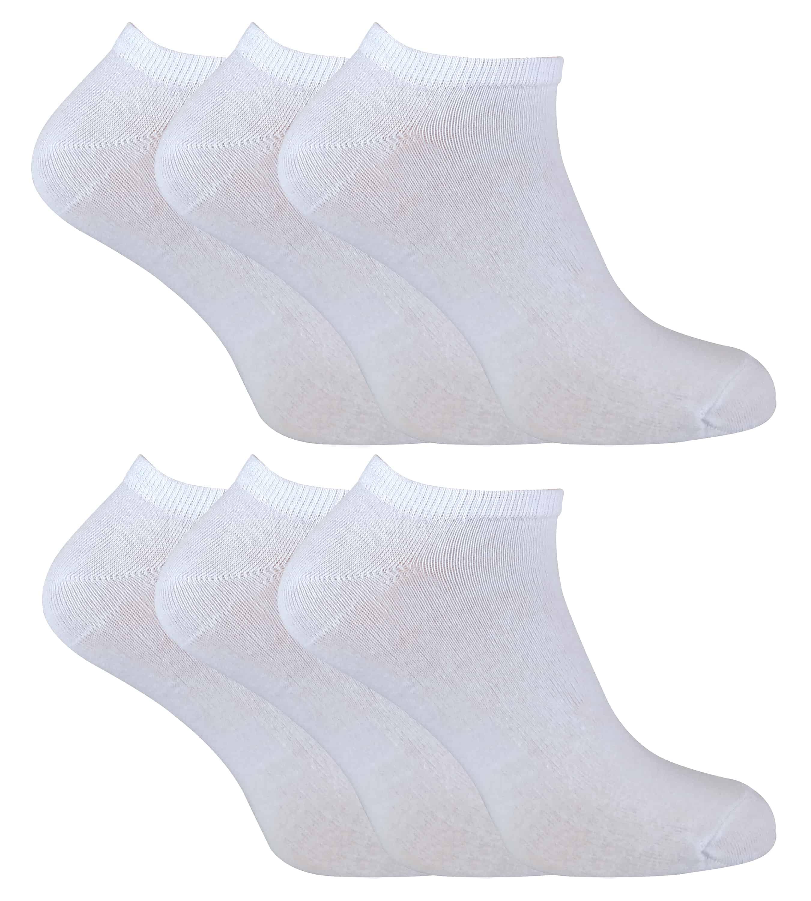 SOCK SNOB - 6 Pak Kinder Katoenen Lage Trainingsokken