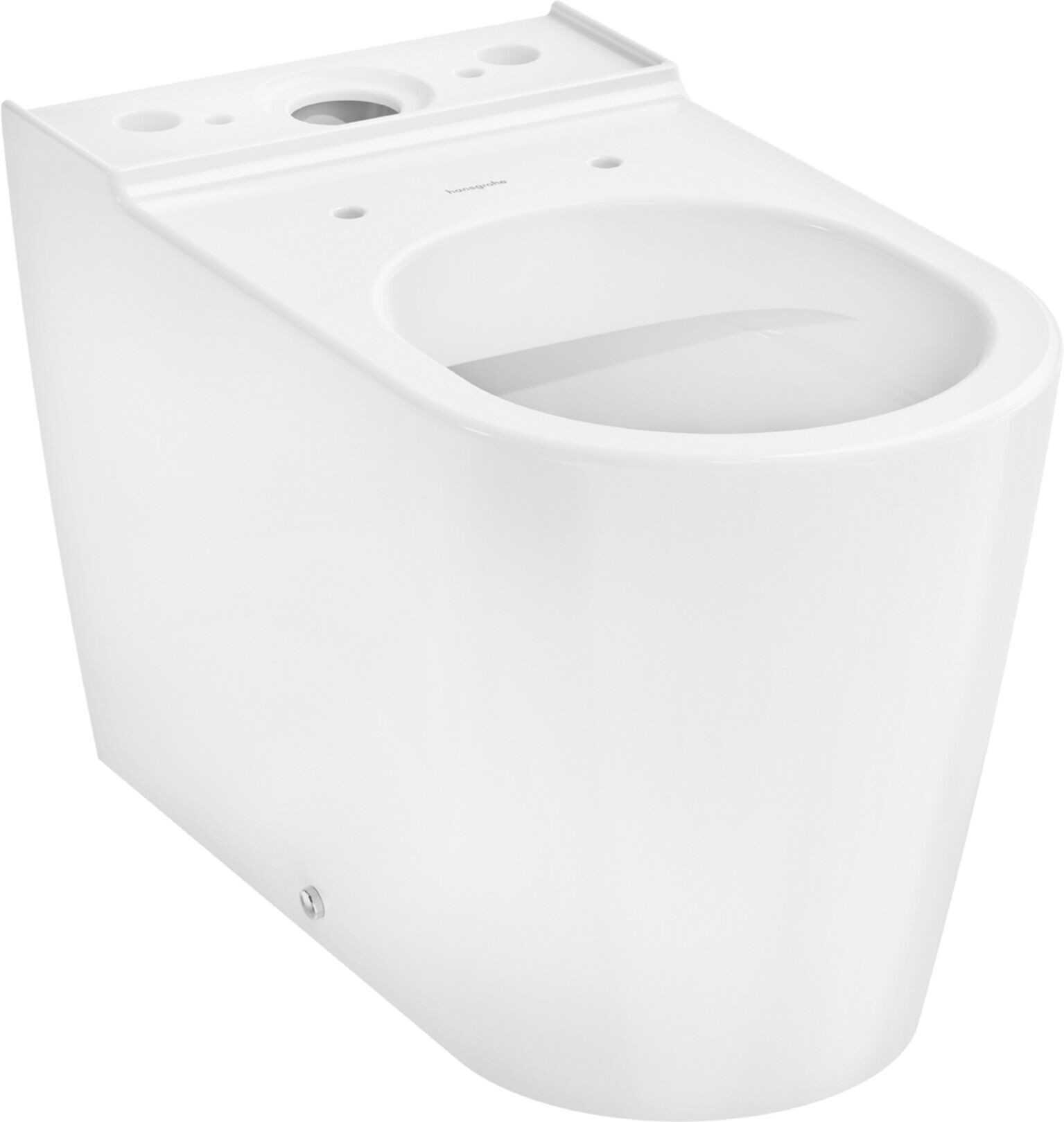 Hansgrohe Stand-WC EluPura S w, f aufg. SPK, Abg h/v, o SC u. HE (60260450)