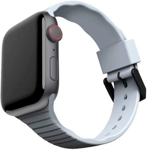 Apple Watch (42/44/SE/45/46/49mm) UAG [U] Aurora Silikone Urrem - Soft Blue