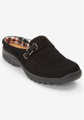 Women's The Joy Slip On Mule by Comfortview in Black (Size 9 M)