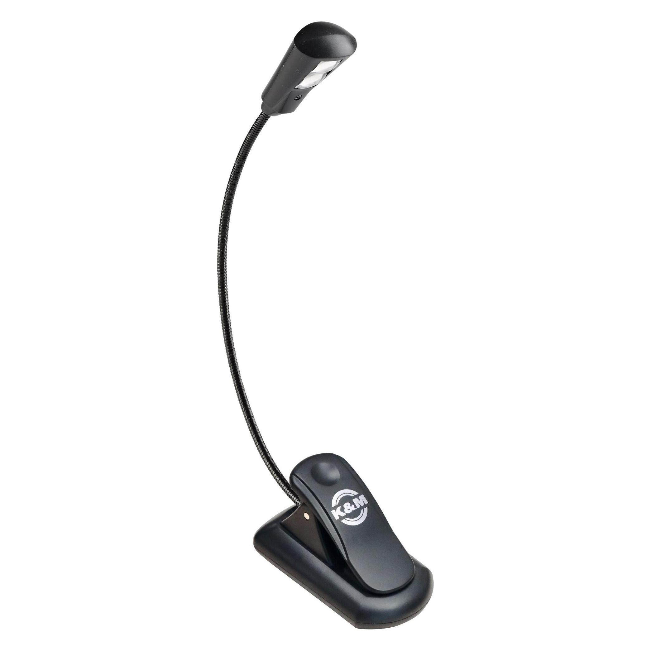 K&M K & M 12263 Notenpultleuchte 2LED rech. (Instrument Beleuchtung) (12263-000-55)