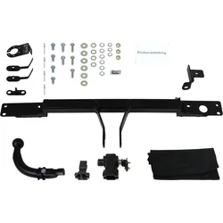AUTO-HAK Anhängerkupplung abnehmbar inkl. TowTec E-Satz 13polig universal - FIAT PANDA / PANDA CLASSIC
