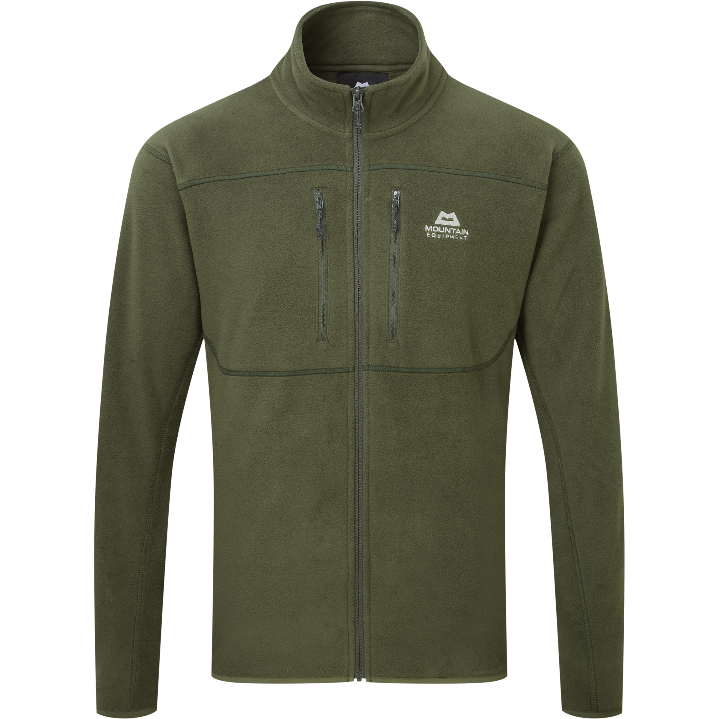 Mountain Equipment Indus Herren Fleecejacke oliv Größe S Camping Schnell trocknend Polartec