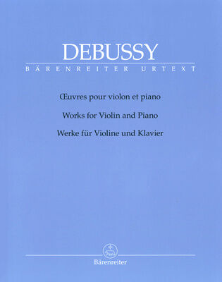 Bärenreiter Debussy Werke Violine