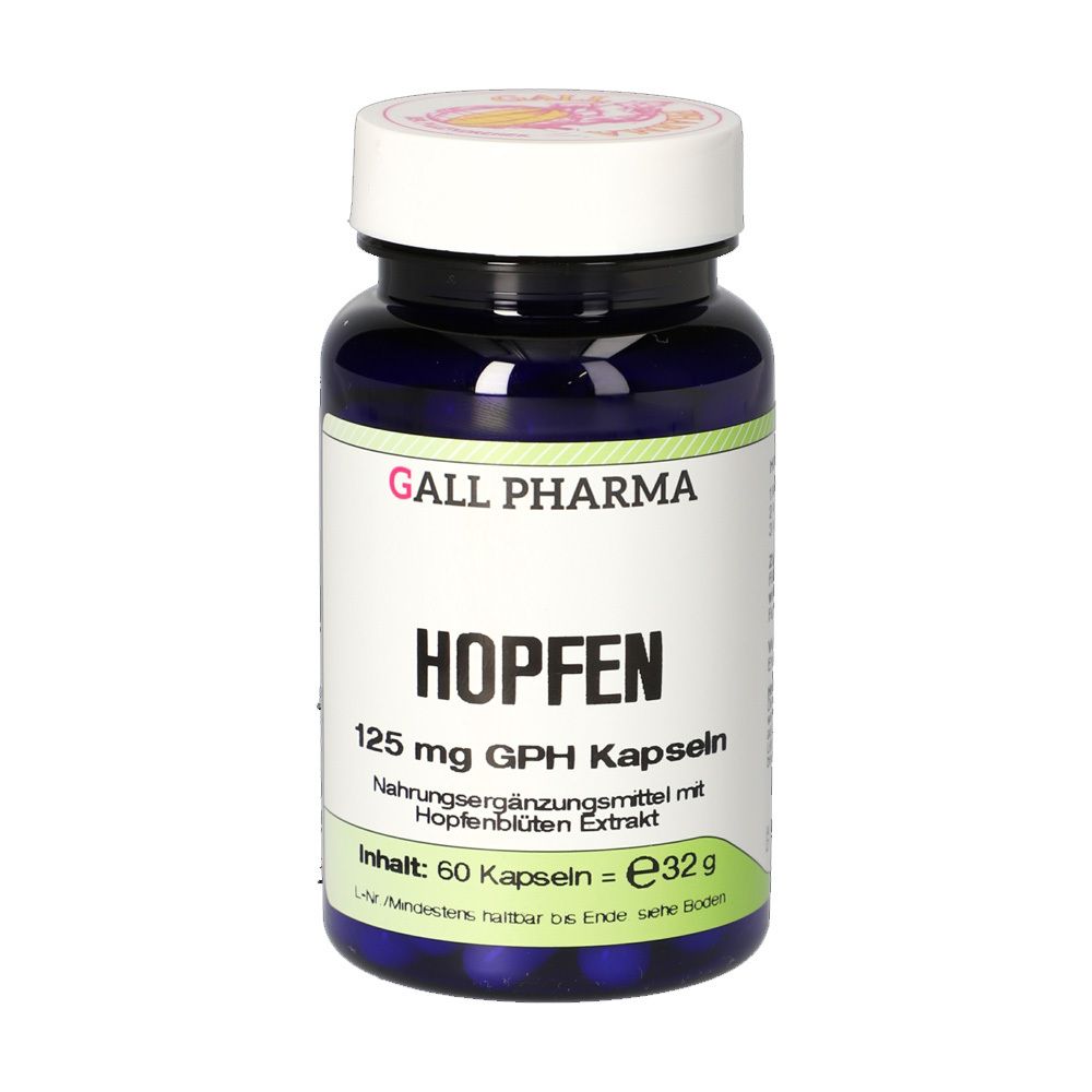 Hopfen 125 mg GPH Kapseln 90 St