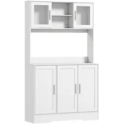 KÜCHENSCHRANK Spanplatte MDF Weiß