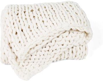Becky Cameron Soft Handmade Chunky Knit Throw Blanket