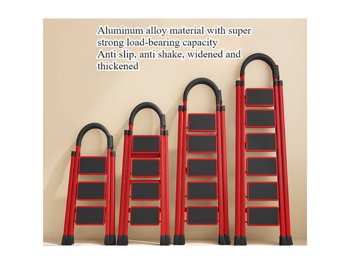 Échelle échelle télescopique échelle pliante domestique échelle multifonctionnelle à chevrons escalier épaissi en alliage d'aluminium portable