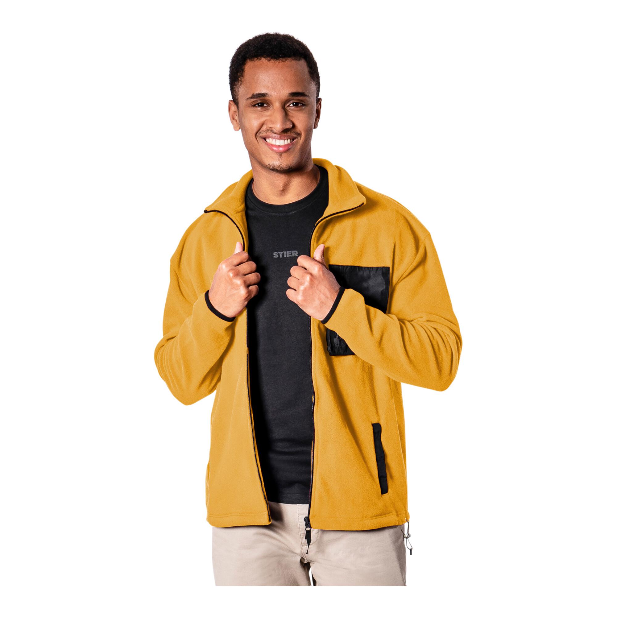 STIER Zip Fleece M Golden Brown (905862)