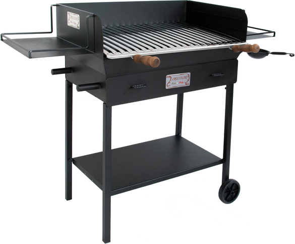 Cruccolini Festa Plus - Handgefertigter Eisengrill, mit Holz und Kohle betrieben