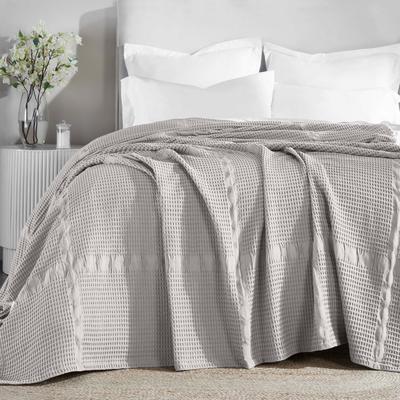 Superior Mai Geometric Waffle Cotton Blanket