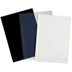 DURABLE Einbanddeckel, DIN A4, transparent, aus Kunststoff