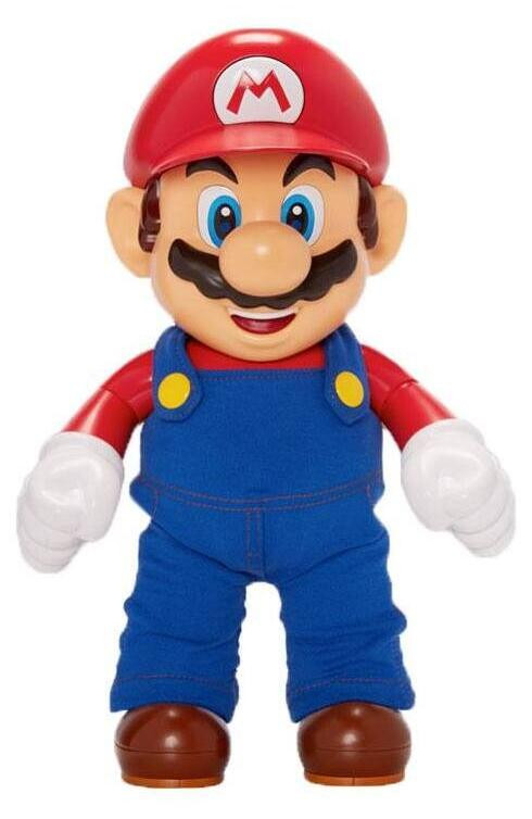 Jakks Pacific World of Nintendo It's a me! Mario Spraakactiefiguur, 30 cm
