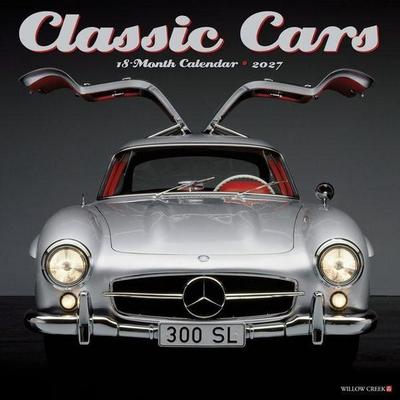 Classic Cars 2027 12 X 12 Wall Calendar