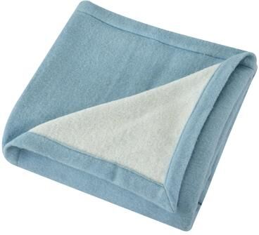 The Gray Barn Tule Merino Wool Blanket (Blue, Natural, Grey)