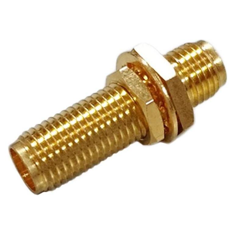 RS PRO RF coax adapter SMA bulkhead jack - jack (8782387)