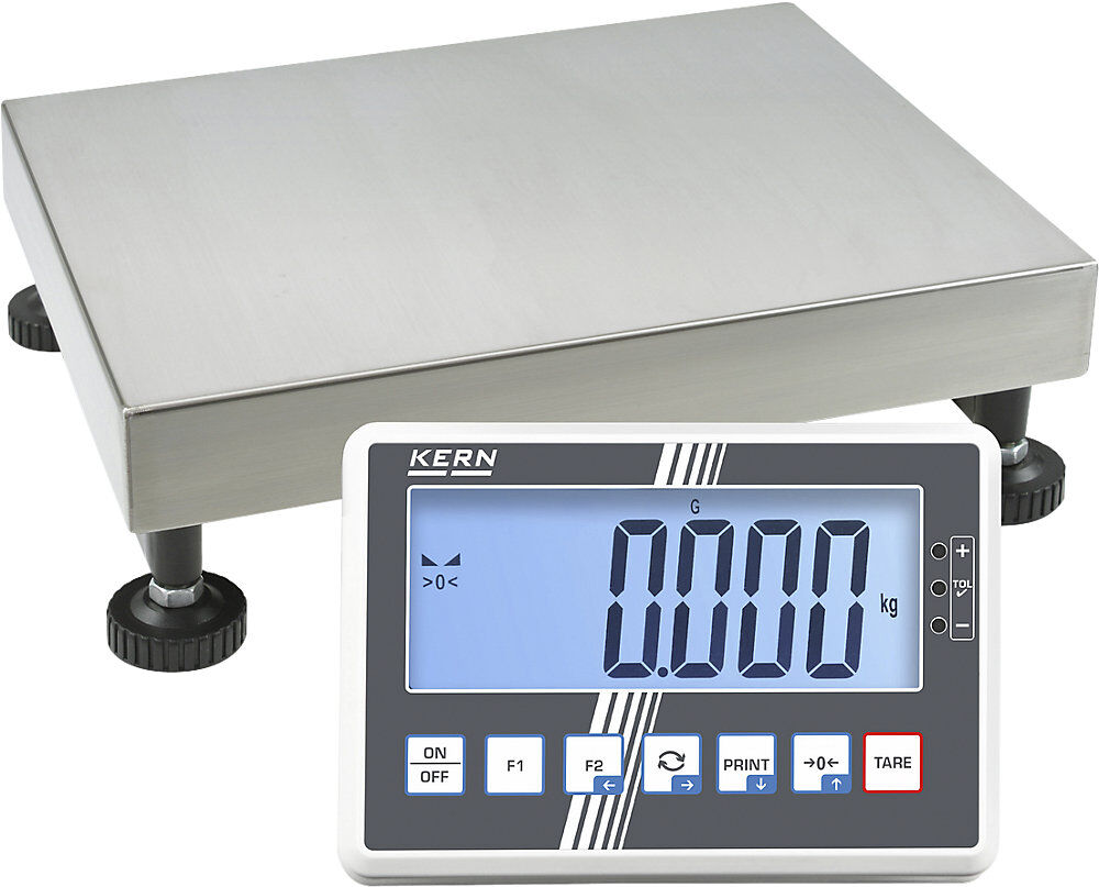Plattformwaage IoT-Line, Wägeplattform-BxT 400 x 300 mm, Wägebereich max. 60 kg KERN