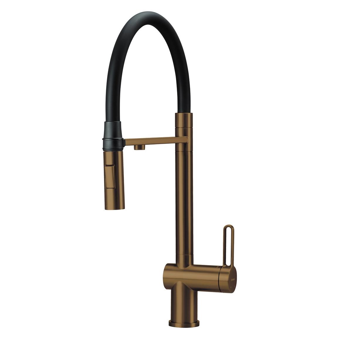 Deante Küchenarmatur mit Wasserfilteranschluss mit flexiblem Auslauf (BRM_C75M)