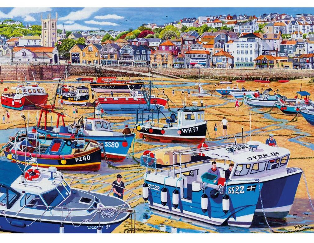 Gibsons Puzzel Hond in St. Ives 1000 stukjes