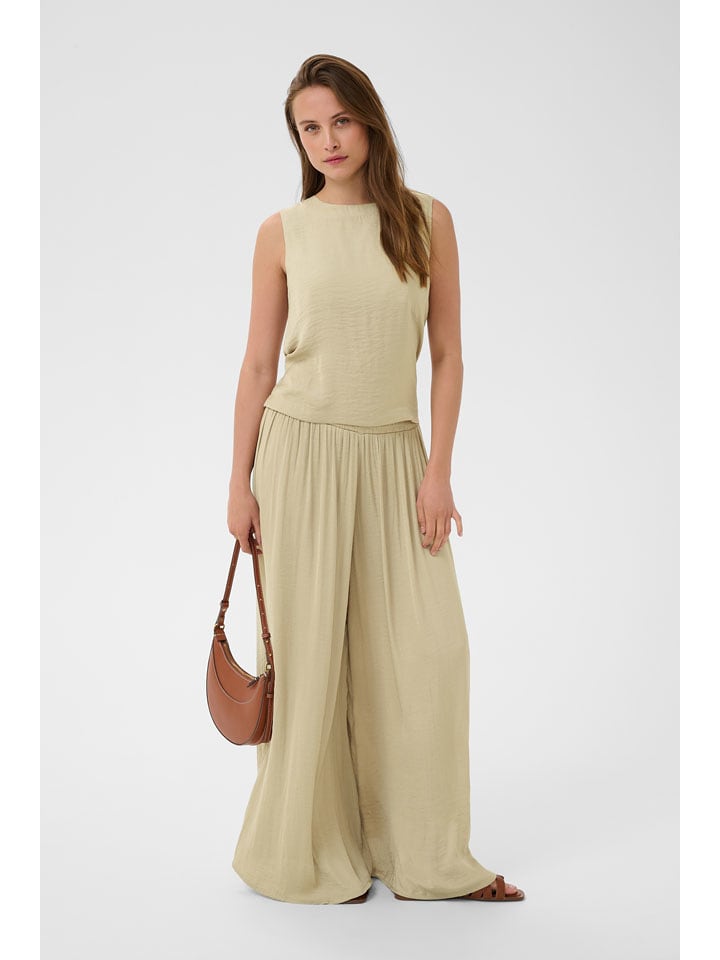 Kaffe Blusentop in Beige - 34
