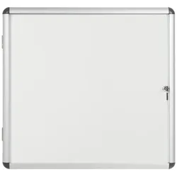 Innenvitrine mit weißer magnetischer Oberfläche, 720 x 674 mm