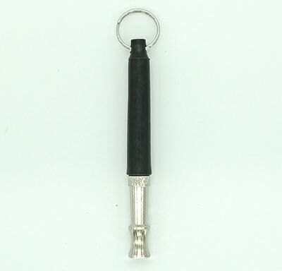 The Handy Homestead Stainless Steel Silent Dog Whistle For Training, Recall And Bark Control black