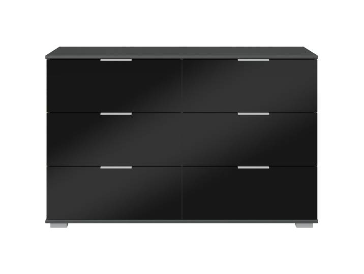 Kommode Peyton C schwarz Holzwerkstoff B 130 H 83 cm - Kommode