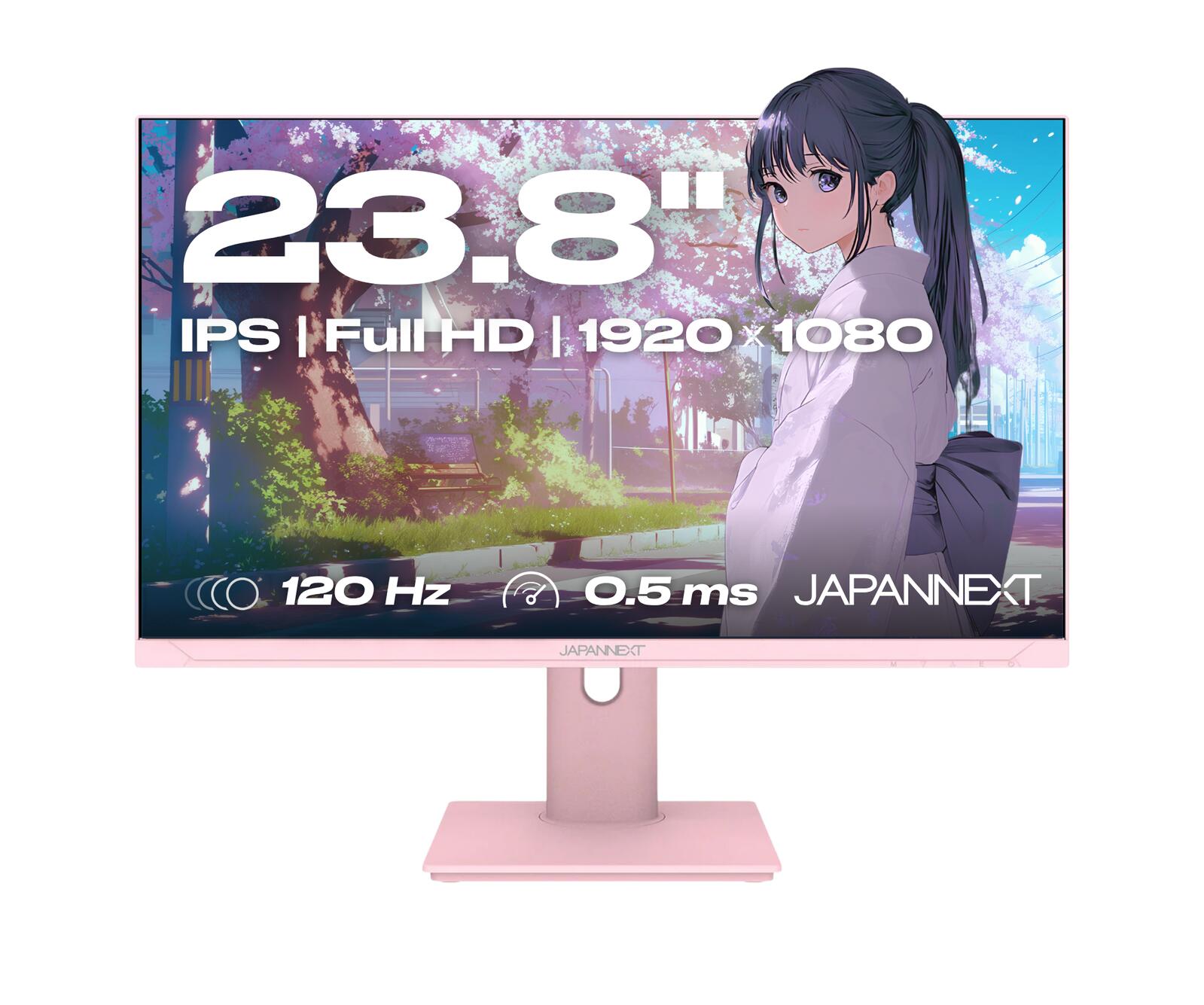 JapanNext FHD Gaming Monitor 60,45cm (23,8") JN-I238FHD120F-HSP-PK