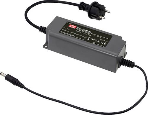 Mean Well OWA-60E-15 Tischnetzteil, Festspannung 15 V/DC 4A 60W
