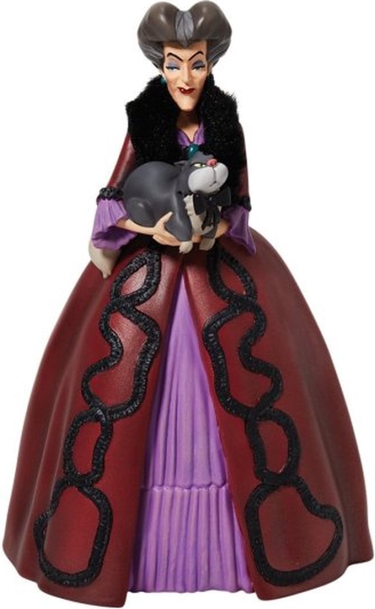 Enesco Disney Showcase Assepoester Rococo Lady Tremaine Standbeeld